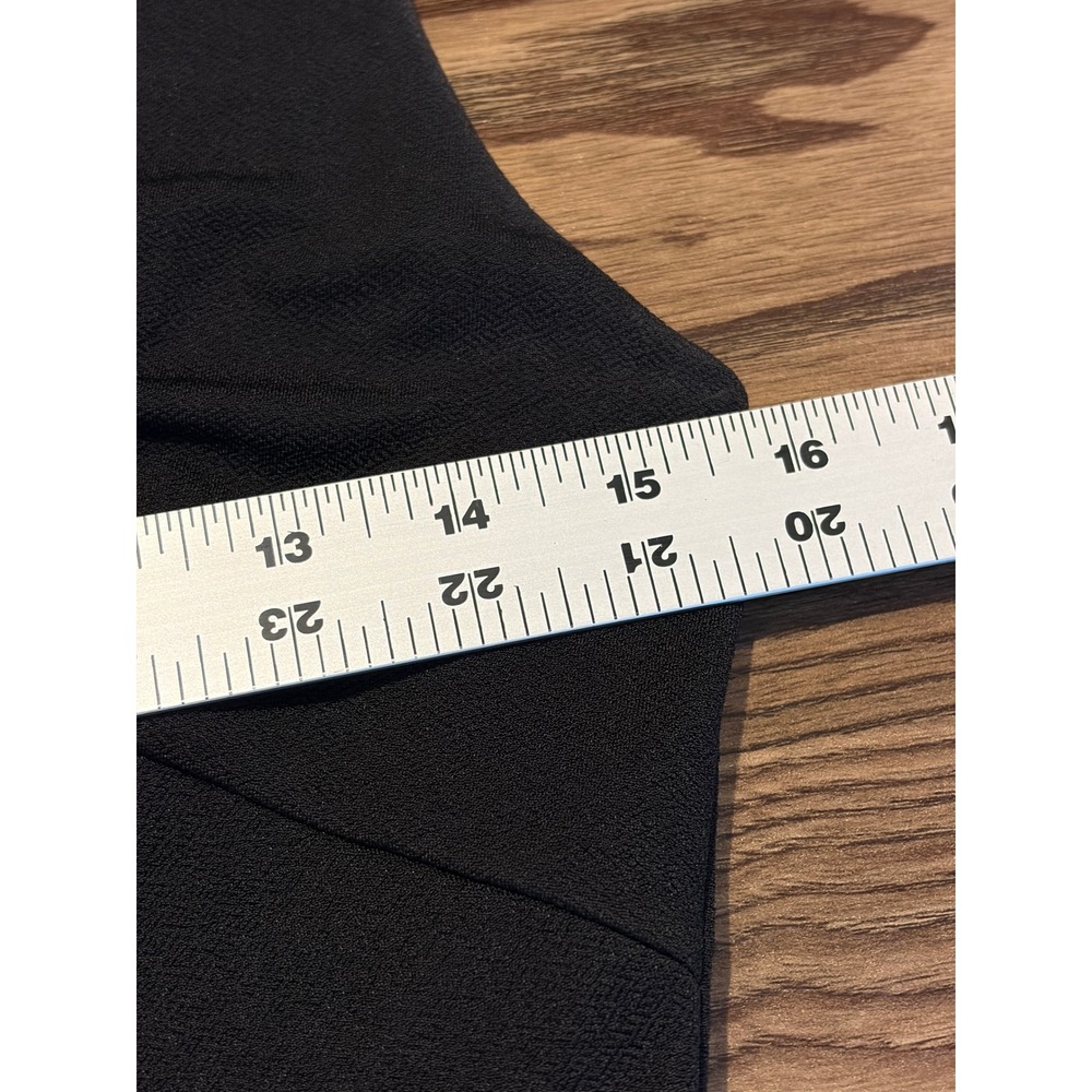 Birdy Grey Black V Neck Sleeveless Maxi Dress Side Slit Formal Evening M - Picture 11 of 11